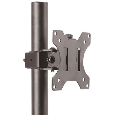 StarTech.com Single Monitor Desk Mount, Adjustable Monitor VESA Mount 34" (17.6lb/8kg) Display, Ergonomic Pole Mount Arm, C-Clamp/Grommet - VESA 75x75/100x100mm compatible heavy-duty single monitor desk mount for a large 32in (16:9) or 34in (21:9/ultrawide) display up to 8kg - Ergonomic monitor arm   MNT 