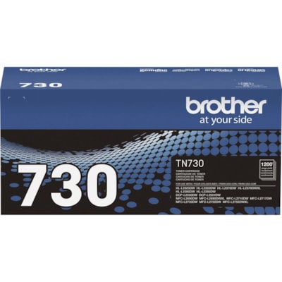 Brother TN-730 Original Toner Cartridge - Black - 1200 Pages 1 200 PAGE YIELD 