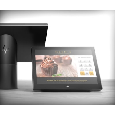 HP ElitePOS 141 POS Terminal - Celeron 2.20 GHz - 4 GB DDR4 SDRAM - 128 GB SSD SATA - Windows 10 Pro (64-bit) 4.0G  PC U.S. - English locali zation