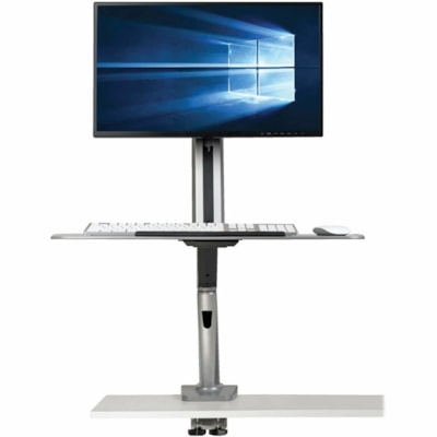 Tripp Lite series WorkWise WWSS1332C Desk Mount for Workstation, Flat Panel Display, Monitor, TV, Display Screen - Black - 1 Display(s) Supported - 32" Screen Support - 18 lb (8164.66 g) Load Capacity - 75 x 75, 100 x 100  CPNT 