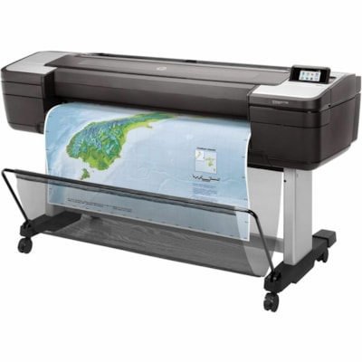 HP Designjet T1700 PostScript Imprimante grand format à jet d'encre - 44 po (1117,60 mm) Largeur d'impression - Couleur - 6 Couleur(s) - 26 Seconde Vitesse de couleur - 2400 x 1200 dpi - USB - Ethernet - Papier en rouleau, Massicot, Papier bond, Papier couché, Papier à grammage lour  PLOT 
