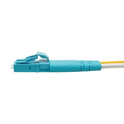 Tripp Lite series N820-03M-OM5 Fiber Optic Duplex Patch Network Cable - 10 ft (3.05 m) Fiber Optic Network Cable for Network Device - First End: 2 x LC Network - Male - Second End: 2 x LC Network - Male - 100 Gbit/s - Patch Cable - 50/125 µm - Lime Green 5 LC LC 50 100GB 3M 