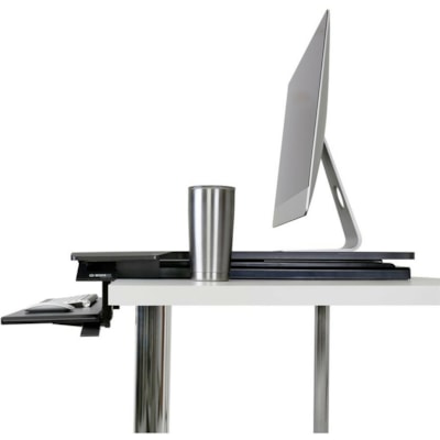 Ergotron WorkFit-TX Standing Desk Converter - Up to 30" Screen Support - 40 lb (18143.69 g) Load Capacity - 20" (508 mm) Height - Desktop - Black ESK CONVERTER  BLACK. 
