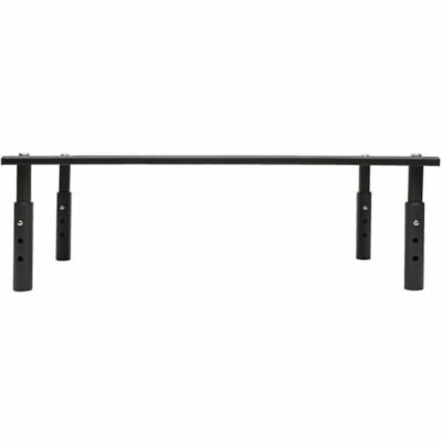 Tripp Lite series Monitor Riser for Desk, 18 x 11 in. - Height Adjustable, Metal, Black - 44.09 lb (20000 g) Load Capacity - 4.30" (109.22 mm) Height x 18.50" (469.90 mm) Width x 11.20" (284.48 mm) Depth - Desktop, Tabletop, Countertop - Metal - Black  CPNT 