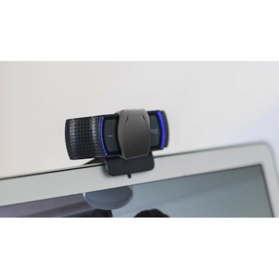 Logitech C920S Webcam - 2.1 Megapixel - 30 fps - USB 3.1 - 1 Each - 1920 x 1080 Video - Auto-focus - 78° Angle - 1.2x Digital Zoom - Microphone - For Notebook, Monitor  