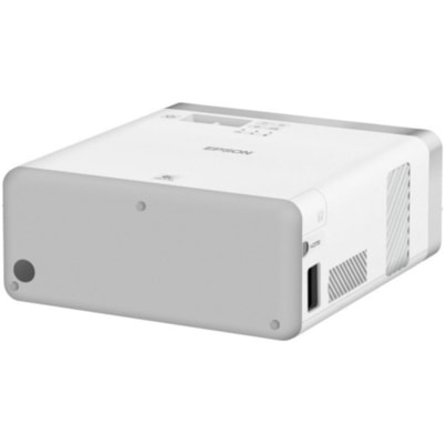Epson EF-100 LCD Projector - 16:10 - White, Silver - 1280 x 800 - Front, Rear - 12000 Hour Normal Mode - 20000 Hour Economy Mode - HD - 2000 lm - HDMI - USB  PROJ 