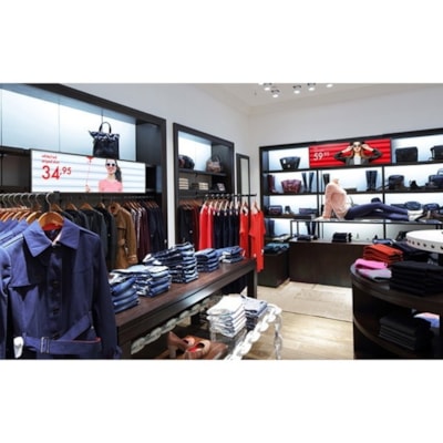 NEC Display 42" Stretch Signage Display - 42" (1066.80 mm) LCD - 1920 x 480 - Edge LED - 700 cd/m² - 480p - DVI - SerialEthernet - Black  MNTR 
