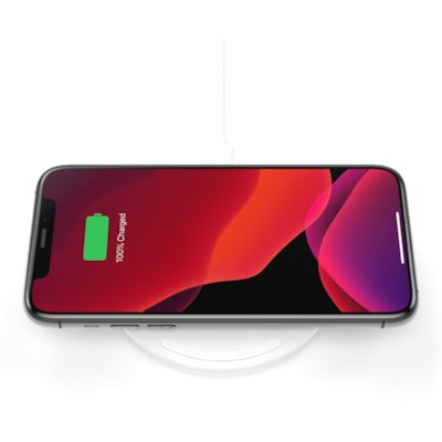 Belkin BoostCharge 10W Wireless Charging Pad + QC 3.0 Wall Charger + Cable - 5 V DC Input - Input connectors: USB  