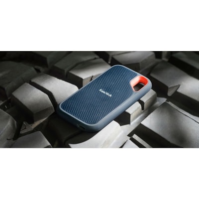 SanDisk Extreme SDSSDE61-500G-G25 500 GB Portable Solid State Drive - External - 1050 MB/s Maximum Read Transfer Rate - 5 Year Warranty  