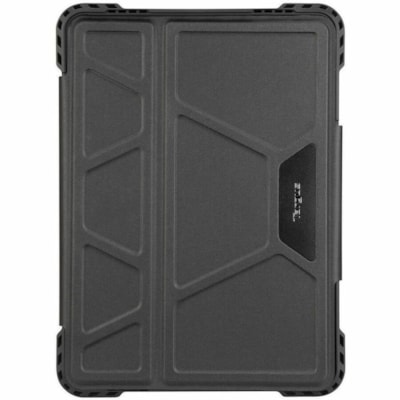 Targus Pro-Tek THZ866GL Rugged Carrying Case (Folio) for 10.9" to 11" Apple iPad Air (4th Generation), iPad Air (5th Generation), iPad Pro, iPad Pro (2nd Generation), iPad Pro (3rd Generation), iPad Pro (4th Generation), iPad Air 11 (2024), iPad Air 11 (2025) Tablet - Black - Drop Resistant, Impact   Air 10.9 (4th Gen)  iPad Pro 11 (2nd/1st Gen)