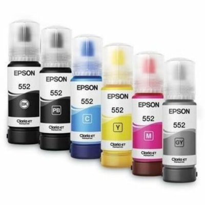 Epson T552 Ink Refill Kit - Inkjet - Magenta tle with Sensormatic / ET-8500    ET-8550