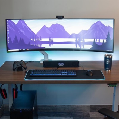 Ergotron Mounting Pivot for Monitor, Curved Screen Display, Mounting Arm - White - 1 Display(s) Supported - 49" Screen Support - 42 lb (19050.88 g) Load Capacity - 75 x 75, 100 x 100 VOT  BWT 