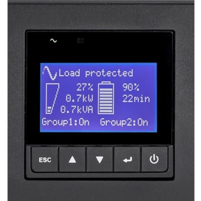 Eaton 9PX Lithium-Ion UPS 2000VA 1800W 120V 2U Rack/Tower UPS Network Card Optional - 2U Rack/Tower - 120 V AC Input - True Sine Wave - Serial Port - 6 x NEMA 5-20R, 1 x NEMA L5-20R Receptacle(s) - ModBus-MS Card, Relay-MS Card, Network-M3 Card  PERP 
