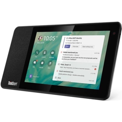 Lenovo ThinkSmart View ZA840013US Tablet - 8" HD - Qualcomm Snapdragon 624 - 2 GB - 8 GB Storage - Android 8.1 Oreo - Business Black - Octa-core (8 Core) 1.80 GHz - 1280 x 800 - In-plane Switching (IPS) Technology Display - 5 Megapixel Front Camera  PERP 