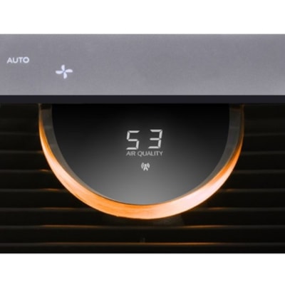 TruSens Medium Air Purifier w/Monitor, White - HEPA, Ultraviolet - 375 Sq. ft. (34838640 mm²) - White WITH SENSORPOD - MEDIUM ROOM 8 X 8 X 22 IN - WHITE