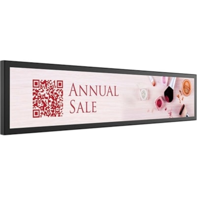 BenQ 28" Smart Stretched Display - BH2801 - 28" (711.20 mm) LCD - In-plane Switching (IPS) Technology Cortex A53 - 2 GB - 1920 x 360 - Edge LED - 1000 cd/m² - HDMI - USB - SerialEthernet - Android 6.0 Marshmallow  MNTR 