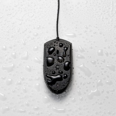 Kensington Pro Fit Wired Washable Mouse - Rugged - Optical - Cable - Black - USB Type A - 1600 dpi - Scroll Wheel - 3 Button(s) - Symmetrical RD MSE 