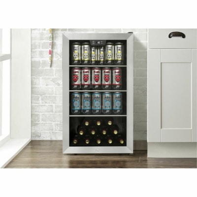 Danby Wine Cabinet - 12 Bottle(s) BLACK/STAINLESS STEEL 