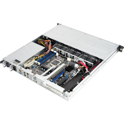 Asus Barebone System - 1U Rack-mountable - Socket LGA-1200 - 1 x Processor Support - Intel C252 Chip - 128 GB DDR4 SDRAM DDR4-3200/PC4-25600 Maximum RAM Support - 4 Total Memory Slots - Serial ATA/600 RAID Supported Controller - AST2600 64 MB Graphic(s) - 4 3.5" Bay(s) - 6 SATA Interface(s) - Proces 200 E C252 