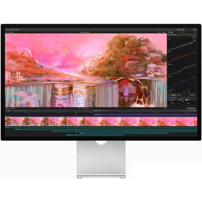 Apple - Moniteur LCD Studio 27 po Classe Webcam 5K - 27 po Visible - 5120 x 2880 - 1 milliard de couleurs - 600 cd/m² - Hauts-Parleurs  MNTR 