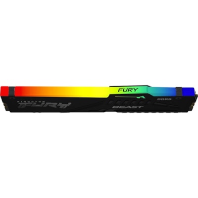 Kingston FURY Beast 64GB (2 x 32GB) DDR5 SDRAM Memory Kit - For Desktop PC, Motherboard - 64 GB (2 x 32GB) - DDR5-5600/PC5-44800 DDR5 SDRAM - 5600 MHz Dual-rank Memory - CL40 - 1.25 V - Non-ECC - Unbuffered - 288-pin - DIMM - Lifetime Warranty 40 DIMM (KIT OF 2) FURY BEAST RGB