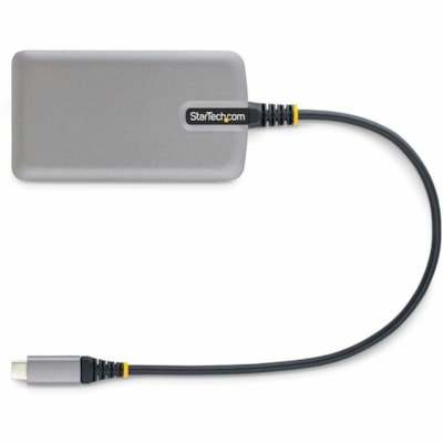 StarTech.com 3-Port USB-C Hub with Ethernet, 3x USB-A Ports, GbE, 5Gbps, Bus-Powered, 1ft/30cm Cable, Portable USB Type-C Expansion Hub - Portable Bus-Powered USB-C Expansion Hub/Gb Ethernet Adapter (WoL/Jumbo Frames/V-LAN Tagging) for laptop/desktop - 3-Port USB-A 3.2 Gen 1 5Gbps - USB ports provid  PERP 