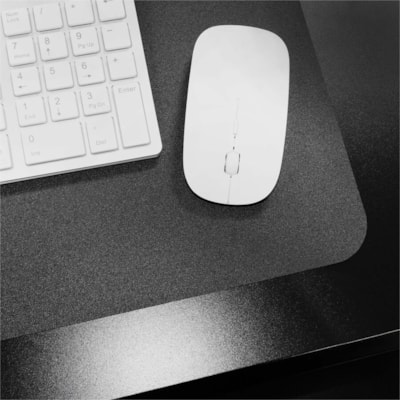 Desktex® Black Vinyl Rectangular Desk Pads - 20" x 36" - Rectangular - 20" (508 mm) Width x 36" (914.40 mm) Length x 0.03000" (0.76 mm) Depth - Black Backing - Vinyl - Black   