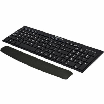 IntekView Wrist Rest - 17.30" (439.42 mm) Height x 2.40" (60.96 mm) Width x 0.98" (24.89 mm) Depth - Black - Silicon - Anti-slip ANTI-SLIP 