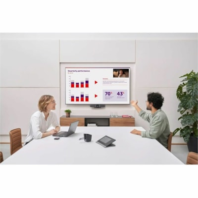 Barco ClickShare CX-30 Gen2 - US version With 2 Buttons - For Meeting Room, Video Conferencing - Small/Medium Room Size Supported - 3840 x 2160 Video (Live) - 4K UHD - 1 x Network (RJ-45) - HDMI Out - Video Output - USB - Gigabit Ethernet - Wireless LAN   SET INCLUDING 2 BUTTONS  TAA COMPLIANT