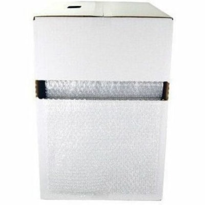 Grand & Toy Bubble Wrap Cushioning, 3/16" Bubble Height, 12" x 175' - 175 ft (53340 mm) Length - 0.1" (2.54 mm) Bubble Size - Cushioned, Damage Resistant, Lightweight, Flexible, Perforated, Easy Tear, Dispenser - Polyethylene - Clear - 1 Carton  