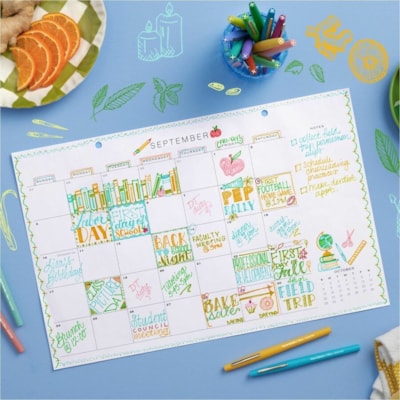 Paper Mate Flair Scented Markers - 0.7 mm (0.03") Pen Point - Medium Marker Point - 6 / Pack FLAIR MEDIUM TIP 