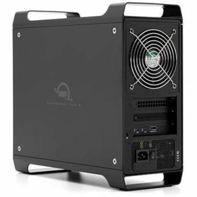 OWC ThunderBay Flex 8 External Storage Solution - 8 x HDD Supported - 7 x HDD Installed - 112 TB Installed HDD Capacity - Serial ATA - 1 x SSD Installed - 2 TB Total Installed SSD Capacity - Serial ATA Controller - RAID Supported - 0, 1, 4, 5, 0+1, JBOD RAID Levels - 8 x Total Bays - 8 x 2.5"/3.5" B EEXT 
