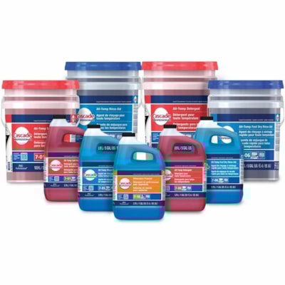 Cascade Professional Dishwashing Detergent - For Dishwasher - Concentrate - Liquid - 18.93 L - Unscented, Chlorine-free - 1  18.9L PAIL CLOSED LOOP