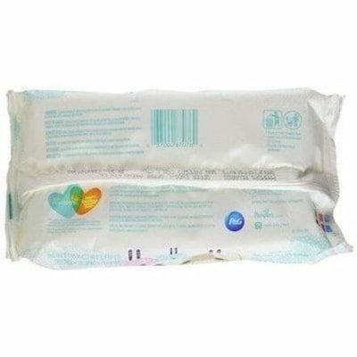 Pampers Sensitive Cleaning Wipe - White - 56 / Pack  