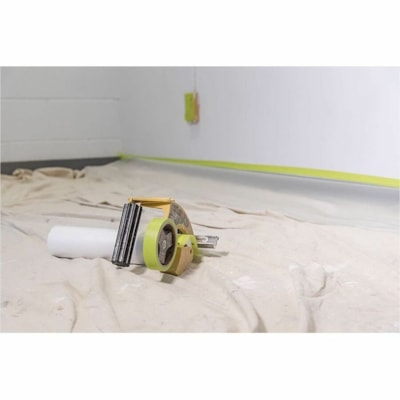 ScotchBlue - Ruban de masquage 2055-48NP - longueur de 2,17 po (55 mm) x largeur de 1,89 po (48 mm) - Vert - Fibre - Papier crépon Endos - Caoutchouc Adhésif - Pour Peinture, Usage général, Multisurface, Peinture, Bois, Surface peinte, Carrelage, Fenêtre, Maison, Bureau,  SCOTCH  CONTIENT 30% DE FIBRE DE POST-CONSOMMATION
