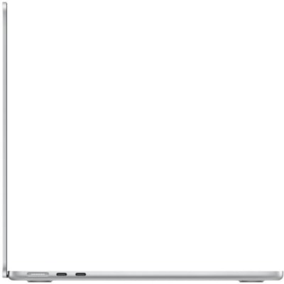 Apple MacBook Air MRXQ3C/A 13.6" Notebook - Apple M3 - 8 GB - 256 GB SSD - Canadian French Keyboard - Silver - Apple M3 Chip - 2560 x 1664 - macOS Sonoma - Apple - True Tone Technology, In-plane Switching (IPS) Technology, Liquid Retina Display - Front Camera/Webcam - 18 Hours Battery Run Time - IEE : Puce M3 d Apple avec process eur central 8 c urs
