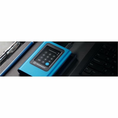 IronKey Vault Privacy 80 7.50 TB Portable Solid State Drive - External  - USB 3.2 (Gen 1) Type C - 256-bit AES-XTS Encryption Standard  