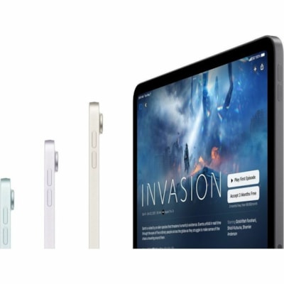 Apple iPad Air (6th Generation) Tablet - 11" - Apple M2 - 8 GB - 256 GB Storage - Starlight - M2 Octa-core (8 Core) 3.49 GHz - 2360 x 1640 - Liquid Retina Display, In-plane Switching (IPS) Technology, True Tone Technology Display - 12 Megapixel Front Camera - 10 Hours Maximum Battery Run Time 56GB - STARLIGHT 