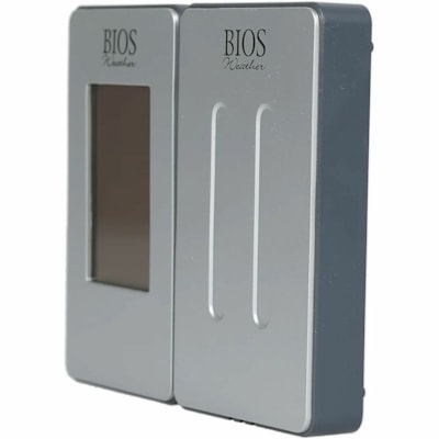 BIOS Weather Wireless Indoor/Outdoor Thermometer - 31°F (-35°C) to 158°F (70°C) - Wireless, Memory Function - For Indoor/Outdoor - White -35°C TO 70°C/ -31°F TO 158°F MIN / MAX MEMORY