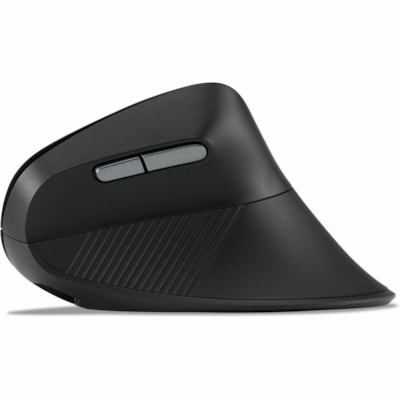 Kensington Pro Fit Ergo MY630 EQ Rechargeable Mouse - Full-size Mouse - Optical - Wireless - Bluetooth/Radio Frequency - 2.40 GHz - Rechargeable - Gray - USB 2.0 Type A - 2400 dpi - Scroll Wheel - 7 Button(s) - 5 Programmable Button(s) - Large Hand/Palm Size - Right-handed - 4 Month Battery Run Time E MOUSE 