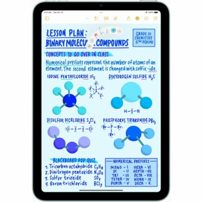 Apple iPad mini (2024) A2993 Tablet - 8.3" - Apple A17 Pro (3 nm) Hexa-core - 8 GB - 256 GB Storage - Blue - A17 Pro Dual-core (2 Core) 3.78 GHz + A17 Pro Quad-core (4 Core) - 2266 x 1488 - Liquid Retina Display, True Tone Technology, In-plane Switching (IPS) Technology Display - 12 Megapixel Front  ISYST 