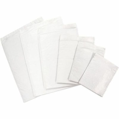 Polyair Xpak Mailer - Bubble/Shipping - #4 - 9 1/2" (241.30 mm) Width x 14 1/2" (368.30 mm) Length - Hot Melt Self-Seal - White - Poly, Polyethylene - 100 / Box 9.5" X 14.5" 
