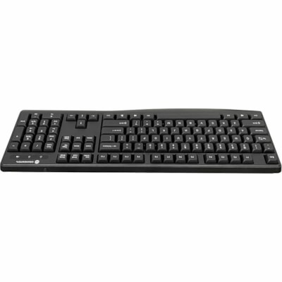 Grand & Toy Wireless Keyboard & Mouse Combo - USB Type A Wireless Keyboard - 104 Key - Black - USB Type A Wireless Mouse - Optical - 1000 dpi - 3 Button - Black - AA, AAA 2.4G 1000 DPI 3 BUTTON 104 KEYS USB NANO BLK COLOR