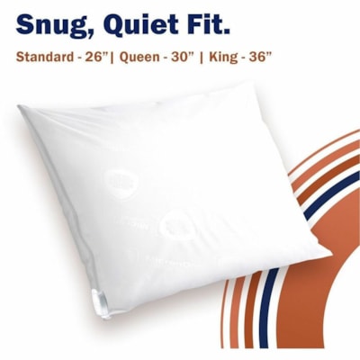 CleanRest - Pillow Protector PRO 845168001755 - Blanc 20"W X 26"L  BLANC 