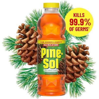 Pine-Sol - Désinfectant 40154 - Pour Polyvalents - 1,40 L - Pin Arôme - Recommended For : Élimine les résidus de savon, Décapant pour la rouille, Enlève les traces d'eau dure, Détacheur de saletés, Solvant de graisse, Nettoie la crasse - Durable, Déso  