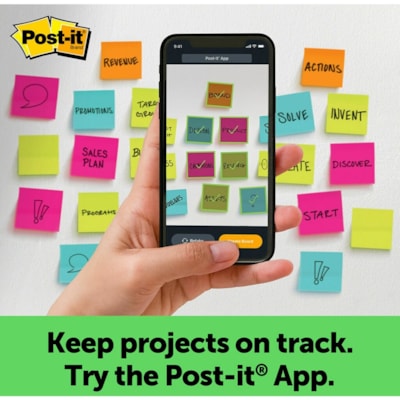 Post-it® Easel Pad with Recycled Paper - 30 Sheets - Plain - Stapled - 18.50 lb (8391.46 g) Basis Weight - 25" (635 mm) x 30" (762 mm) Sheet Size - 30.50" (774.70 mm) Height x 25" (635 mm) Width - White Paper - BlackCardboard Cover - Self-adhesive, Bleed-free, Repositionable, Resist Bleed-throug 25"X30" 30%PCW 30 SHEETS/PAD 2 PADS/PKG SELF-STICK