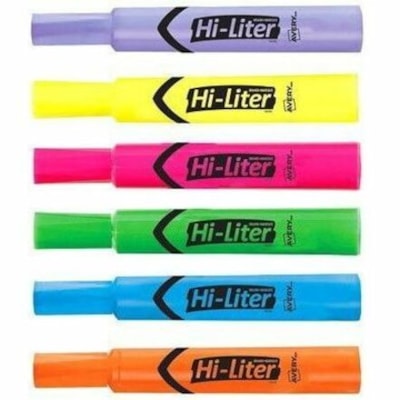 HI-LITER - Surligneur 71709 - Pointe biseautée Pointe de stylo - Ink Violet fluorescent - Barrel Pourpre - 12 / boîte SURLIGNEURS FLUO POURPRE  12/BOîTE