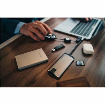 Microban 64GB Store 'n' Go V3 USB 3.2 Gen 1 Flash Drive - Gray - 64 GB - USB 3.2 (Gen 1) Type A - 80 MB/s Read Speed - 25 MB/s Write Speed - Gray - Lifetime Warranty - 1 Each BLACK & GRAY 