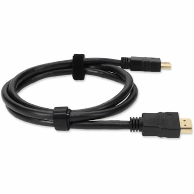 AddOn - Câble audiovisuel HDMI2HDMI6F-5PK - 6 pi (1,83 m) HDMI Câble audiovisuel pour Périphérique audio/vidéo, Téléviseur - Noir - 5  CABL 
