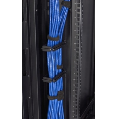 APC by Schneider Electric Toolless Cable Management Rings (Qty 10) - Ring - Black - Plastic - 1 Each  